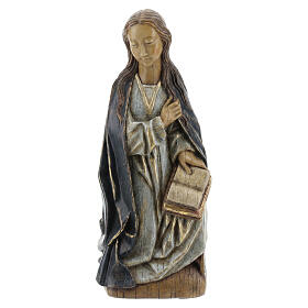 Statua Vergine Maria con libro Monastero Bethléem 23 cm