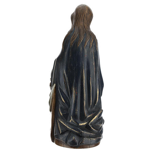 Statua Vergine Maria con libro Monastero Bethléem 23 cm 5
