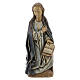 Statua Vergine Maria con libro Monastero Bethléem 23 cm s1