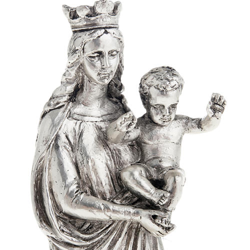 Notre Dame de la Garde in metal-coloured resin 16cm 3