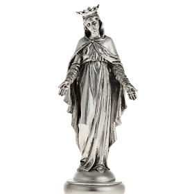Notre Dame Du Liban 16 cm aus Harz, Metallfarbe