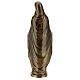 Statue of Mother Mary of Miracles in bronze 85 cm for EXTERNAL USE s7