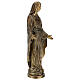 Estatua Virgen Milagrosa bronce 85 cm para EXTERIOR s5