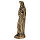 Statua Maria in preghiera bronzo 30 cm per ESTERNO s2
