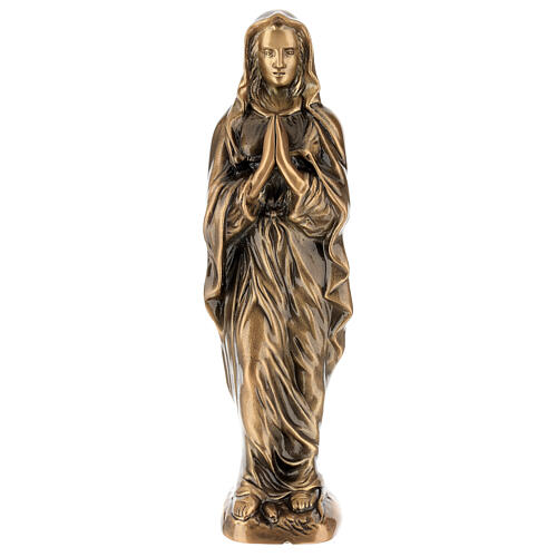 Statue of the Immaculate Virgin Mary in bronze 50 cm for EXTERNAL USE 1