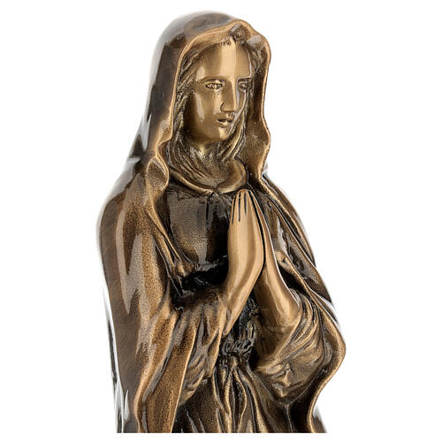 Statue of the Immaculate Virgin Mary in bronze 50 cm for EXTERNAL USE 2