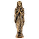 Estatua Virgen Inmaculada bronce 50 cm para EXTERIOR s1