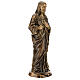 Statua bronzo Gesù Sacro Cuore 40 cm per ESTERNO s4