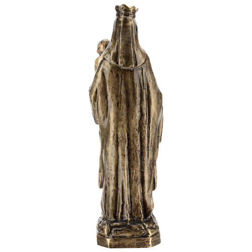Statue of Our Lady of Mount Carmel in bronze 80 cm for EXTERNAL USE 7
