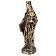 Statue of Our Lady of Mount Carmel in bronze 80 cm for EXTERNAL USE s3