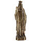 Statue of Our Lady of Mount Carmel in bronze 80 cm for EXTERNAL USE s7
