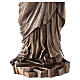 Estatua Corazón divino de Jesús bronce 80 cm para EXTERIOR s8