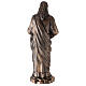 Imagem Coração divino de Jesus bronze 80 cm para EXTERIOR s9