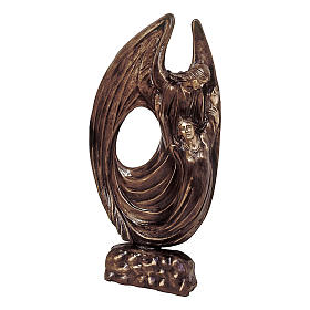 Statue of Guardian Angel in bronze 115 cm for EXTERNAL USE