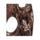 Imagem bronze Anjo da Guarda 115 cm para EXTERIOR s2