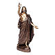 Statue of Blessing Christ in bronze 110 cm for EXTERNAL USE s1