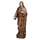 Bronzestatue, Barmherziger Jesus, 125 cm, für den AUßENBEREICH s1