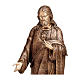 Bronzestatue, Barmherziger Jesus, 125 cm, für den AUßENBEREICH s2