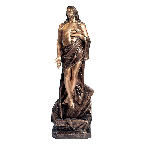 Bronzestatue, Leichnam Christi, 110 cm, Höhe für den AUßENBEREICH 1