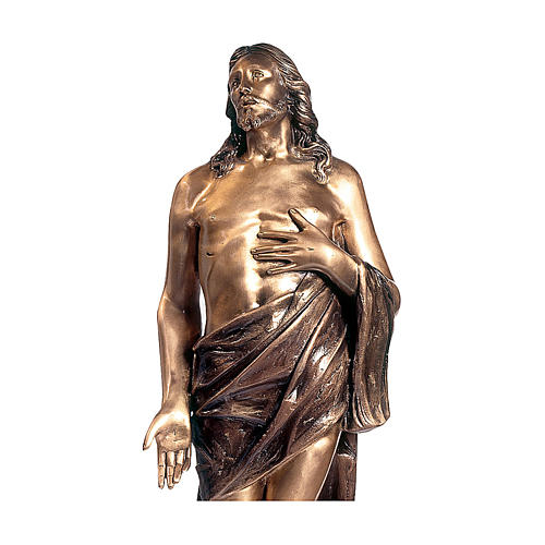 Bronzestatue, Leichnam Christi, 110 cm, Höhe für den AUßENBEREICH 2