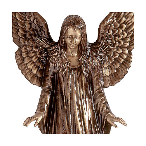 Bronzerelief, Engel, 110 cm, für den AUßENBEREICH 2
