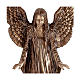 Statue of Angel for wall in bronze 110 cm for EXTERNAL USE s2