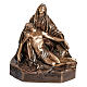 Statue of Piety in bronze 45 cm for EXTERNAL USE s1