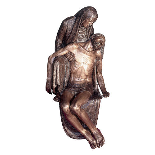 Estátua Pietà en bronce 180 cm para EXTERIOR 1