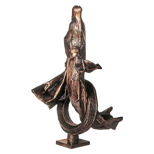 Statua funeraria Anime in volo bronzo 170 cm per ESTERNO 1