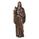 Statue of Jesus the Good Shepherd in bronze 130 cm for EXTERNAL USE s1