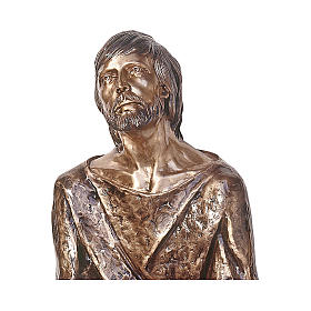 Imagem Cristo no Getsêmani em bronze 120 cm para EXTERIOR