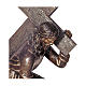 Bronzestatue, Christus das Kreuz tragend, 140 cm, für den AUßENBEREICH s2