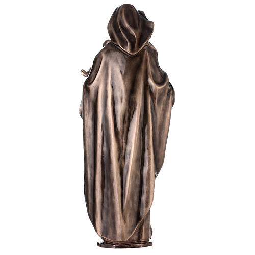 Statue of Virgin Mary with Baby Jesus in bronze 65 cm for EXTERNAL USE 7