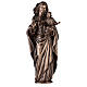 Statue of Virgin Mary with Baby Jesus in bronze 65 cm for EXTERNAL USE s1