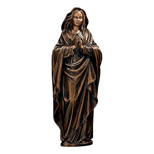 Estatua Virgen Inmaculada bronce 65 cm para EXTERIOR 1