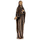 Bronze Statue of Merciful Jesus 65 cm for OUTDOORS s5