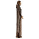 Bronze Statue of Merciful Jesus 65 cm for OUTDOORS s7