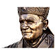 Bronzestatue, Papst Johannes Paul II, 215 cm, für den AUßENBEREICH s2