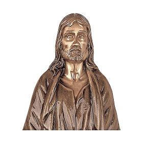 Statue Christ notre Seigneur bronze 60 cm POUR EXTÉRIEUR