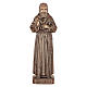 Statua Padre Pio bronzo 60 cm per ESTERNO