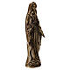 Bronzestatue, Wundertätige Jungfrau, 40 cm, für den AUßENBEREICH s4