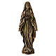 Statua Vergine Miracolosa bronzo 40 cm per ESTERNO s1