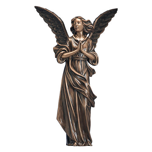 Bronzestatue, Engel Gottes, 65 cm, für den AUßENBEREICH 1