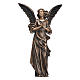 Estatua Ángel de Dios bronce 65 cm para EXTERIOR s1