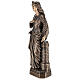 Bronzestatue, Heilige Barbara, 75 cm, für den AUßENBEREICH s4