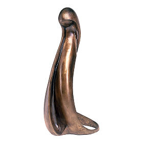Estatua Virgen estilizada bronce 125 cm para EXTERIOR