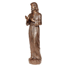 Estatua Jesús Divin Maestro bronce 160 cm para EXTERIOR