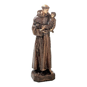 Statua Sant'Antonio bronzo cm 80 per ESTERNO