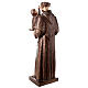 Estatua San Antonio con Niño bronce 120 cm para EXTERIOR s11