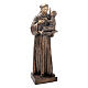 Figura z brązu Święty Antoni z Dzieciątkiem, 120 cm, na ZEWNĄTRZ s1